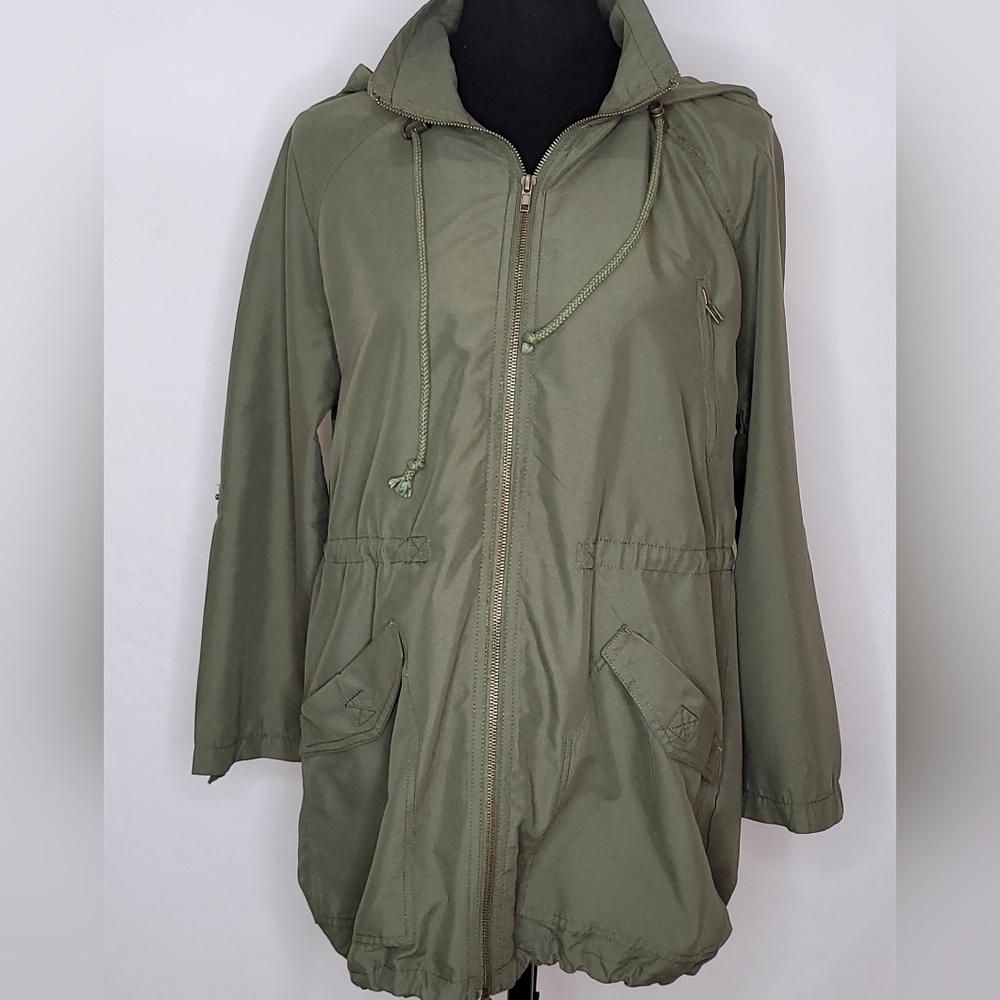 Love Culture Hooded Utility Anorak Jacket - Size S